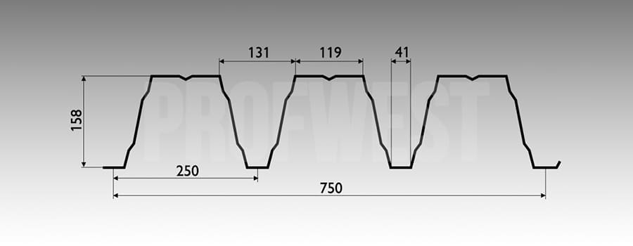 Профнастил T 158